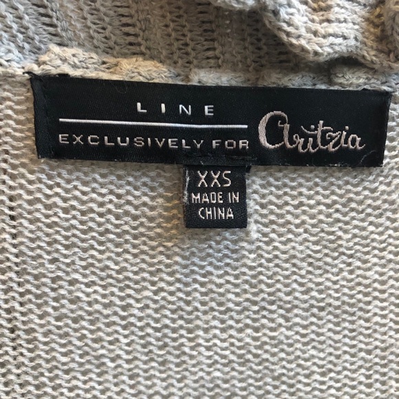 Aritzia grey cardigan xxs - Picture 3 of 5
